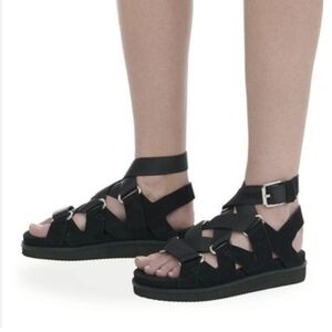 Alexander Wang calf leather and goatskin, these Natalie sandals